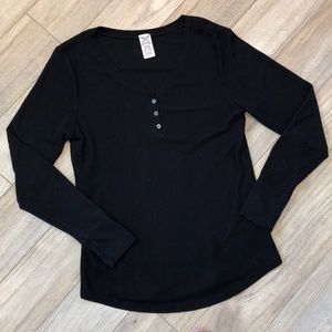 Waffle long sleeve 🖤